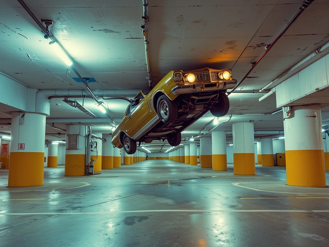 you parked it there yourself.