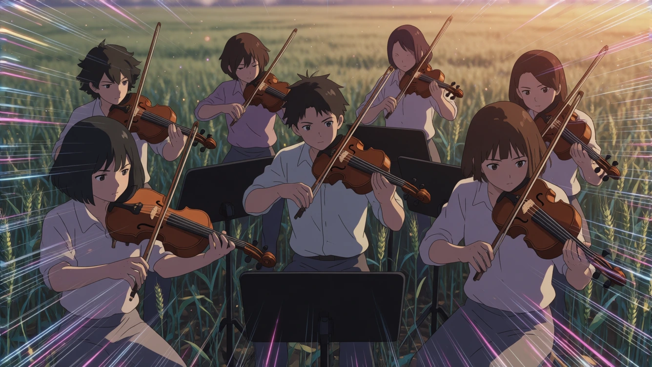 #dailyspark - “the orchestra tuning in an empty field”