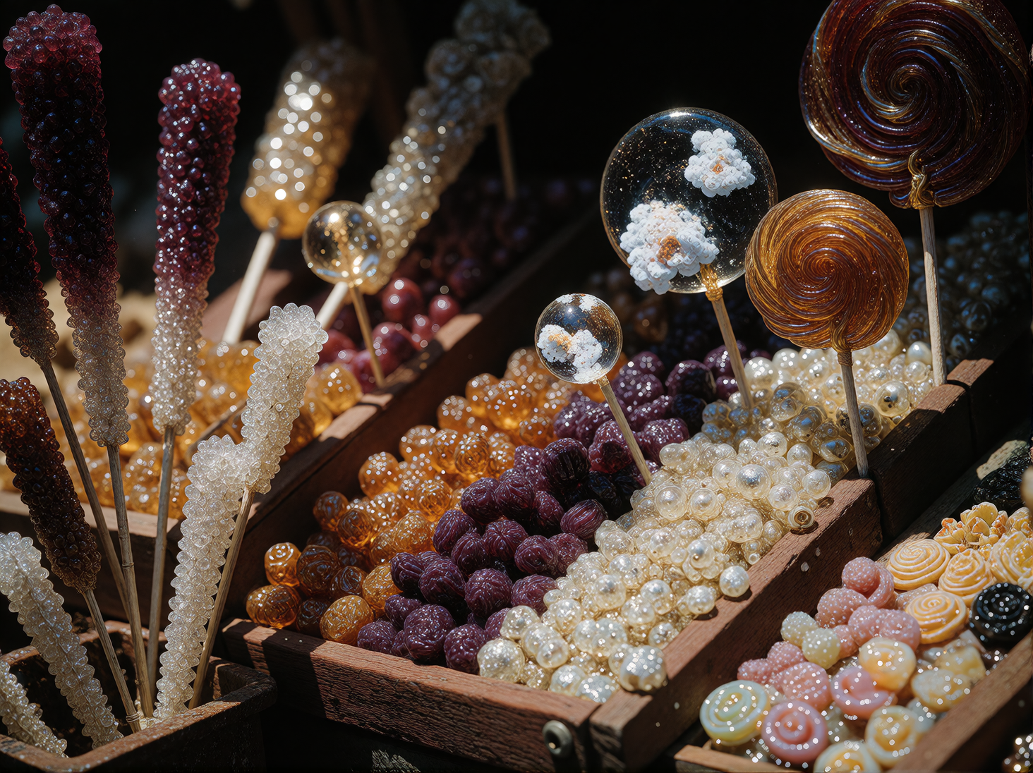 What would you actually steal from a candy store like this?