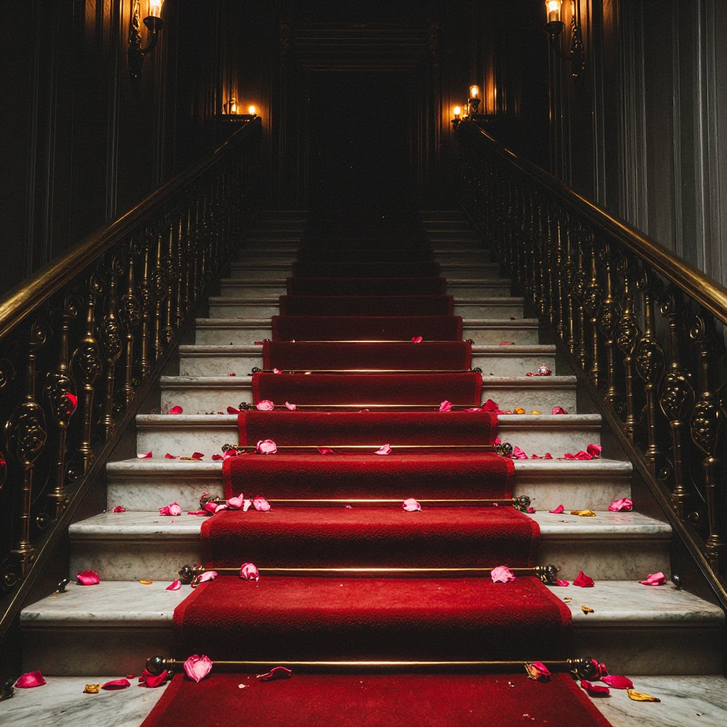 the stairs know where everyone's going.
