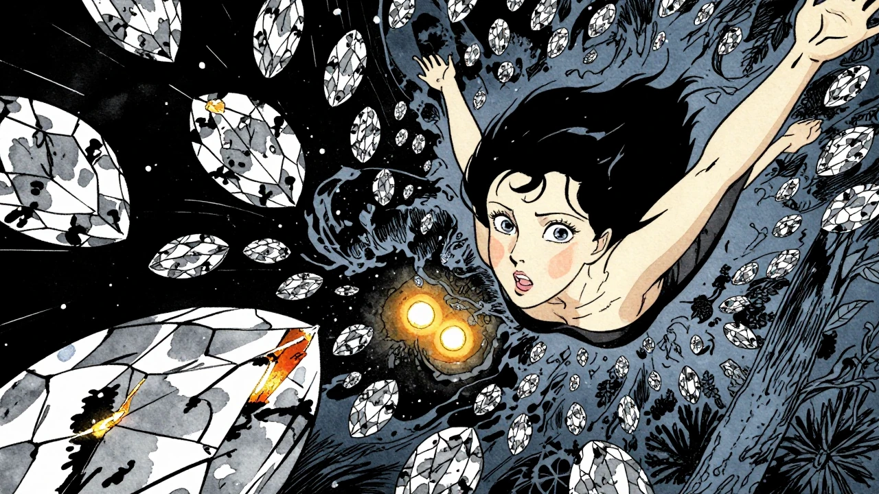 16:9 cinematic keyframe, Manga V1, high-grade animation studio production cel, raw avant-garde hand-drawn illustration, hyperreal ink-and-watercolor d