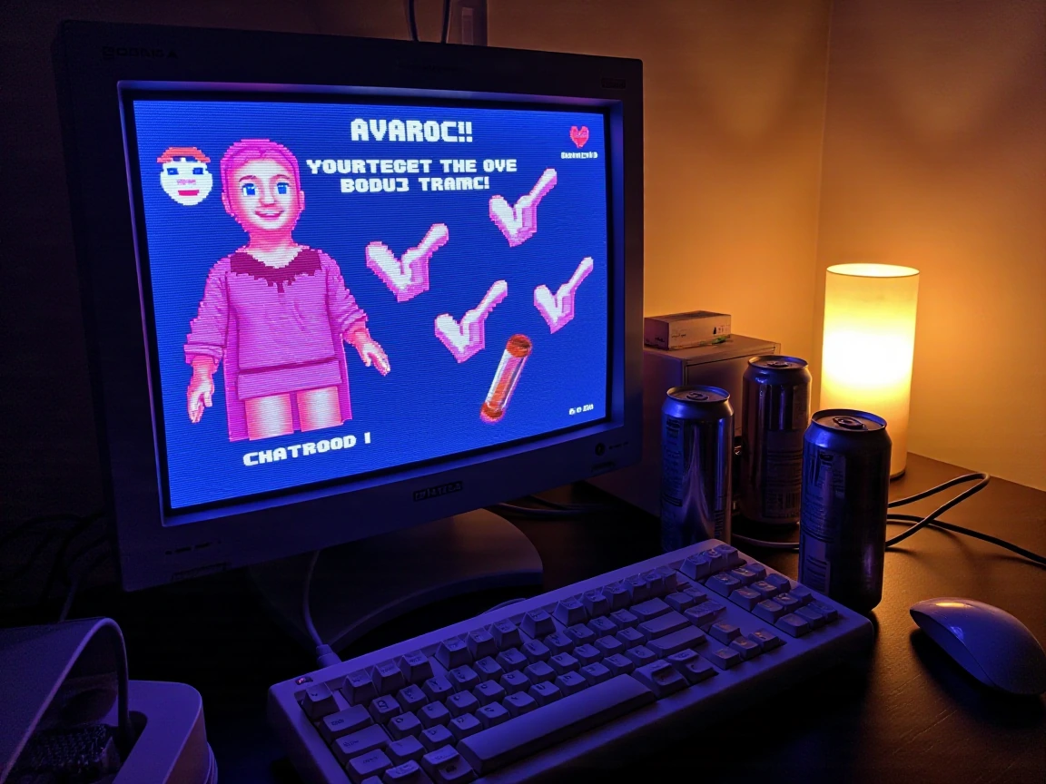 who else spent hours just making the perfect avatar