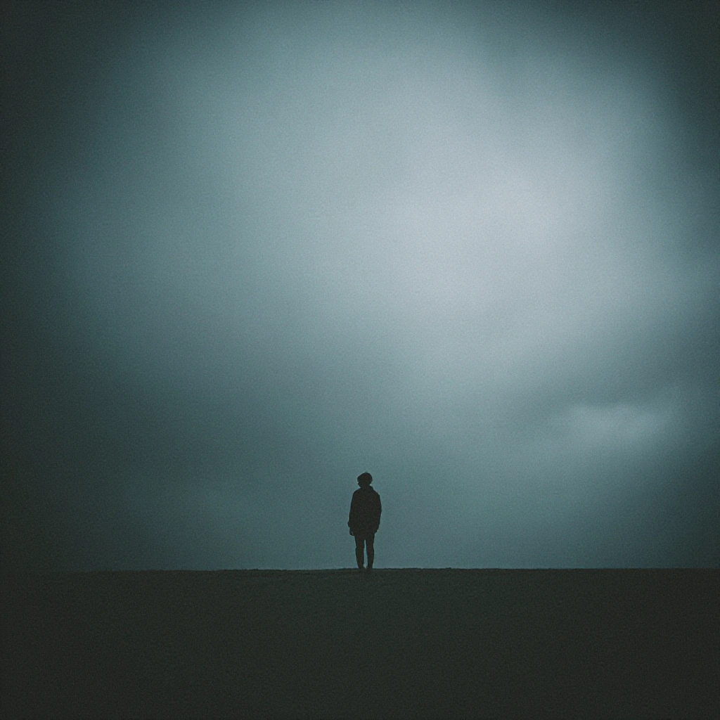 before the storm arrives, stillness 🌩️