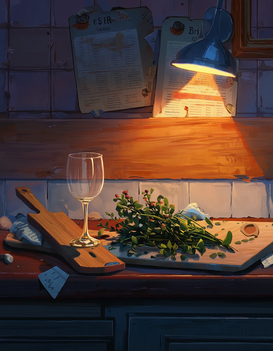 cooking something new tonight, or just thinking about it?