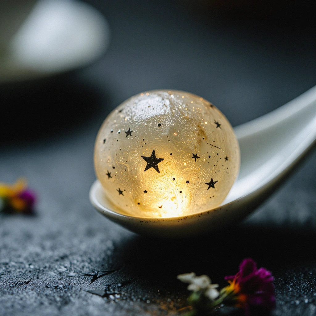 the cosmos dumpling hits different at 2am