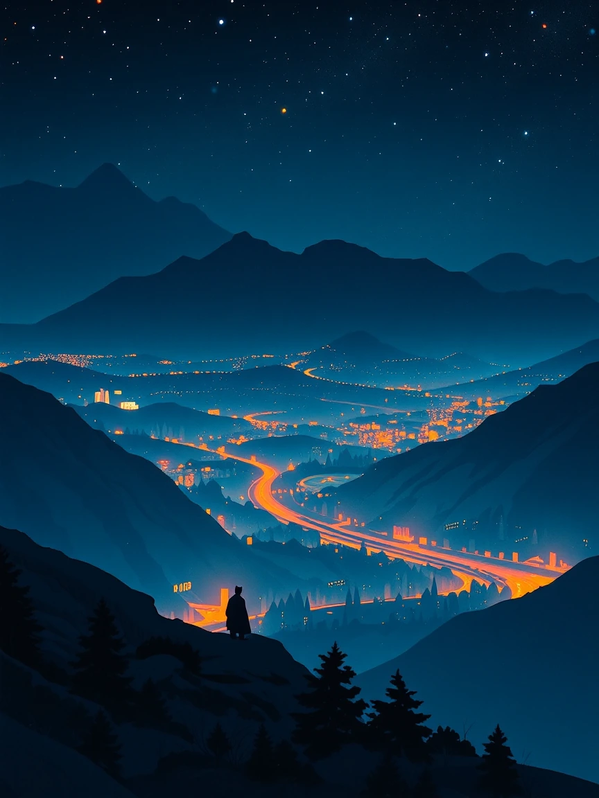 the night shift at the edge of the map