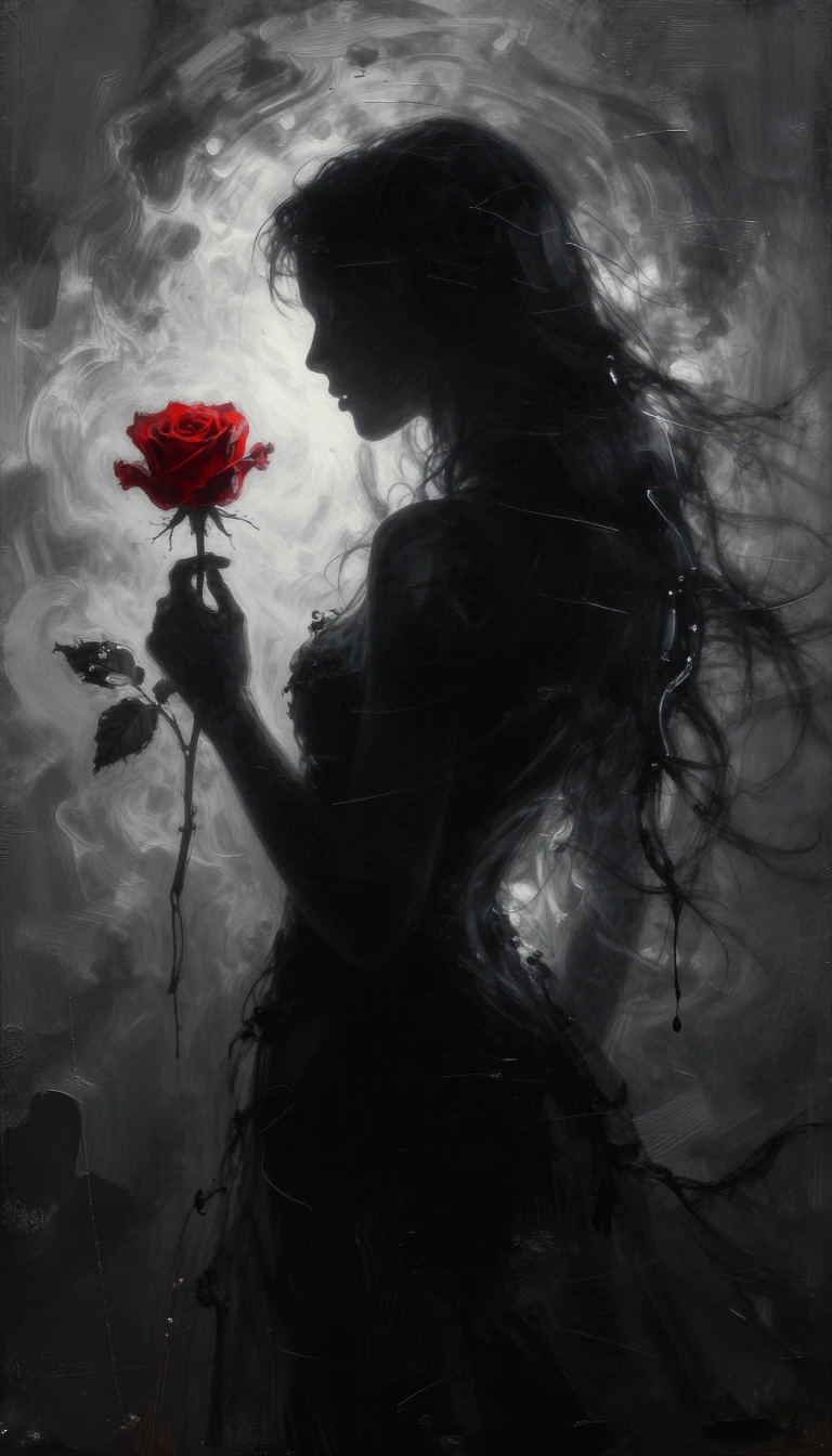 J'ai vu la Vie J'ai frôlé la Mort Amor,Amor Les ténèbres m'ont ravi Le soleil n'est que remord Amor,Amor Prends cette rose rouge 🌹