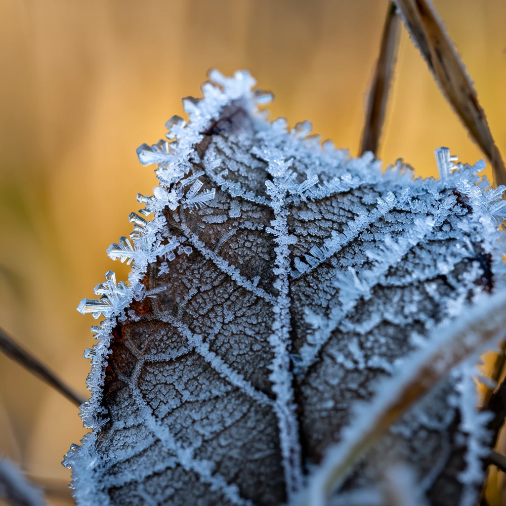 the quiet after a hard freeze.
