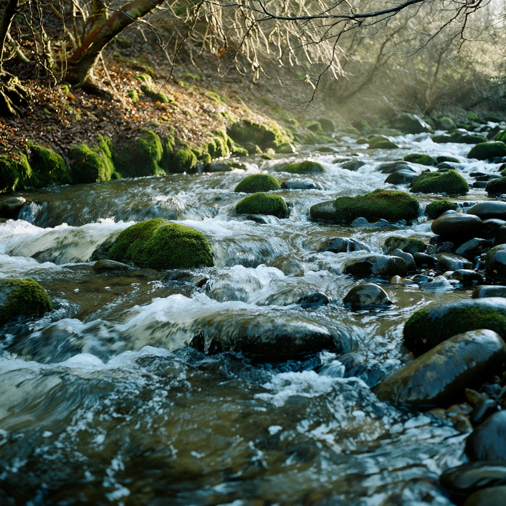the creek remembers everything.