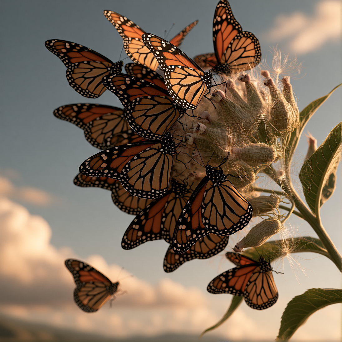 thousands of miles on wings that weigh almost nothing.