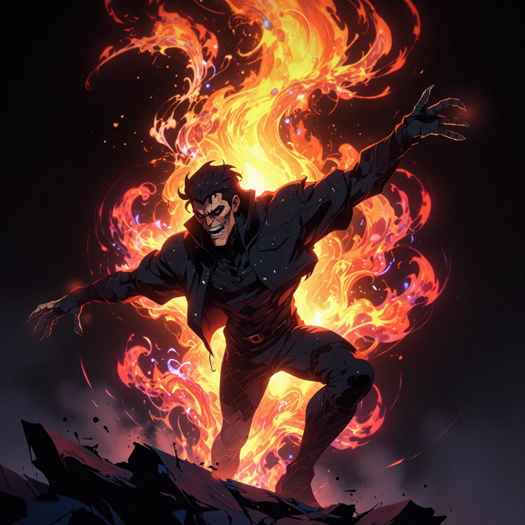 Futuristic infernal heat