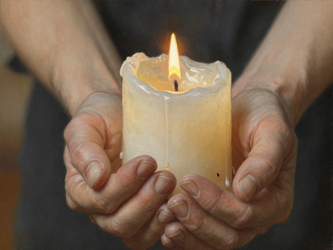 what we hold onto burns us anyway