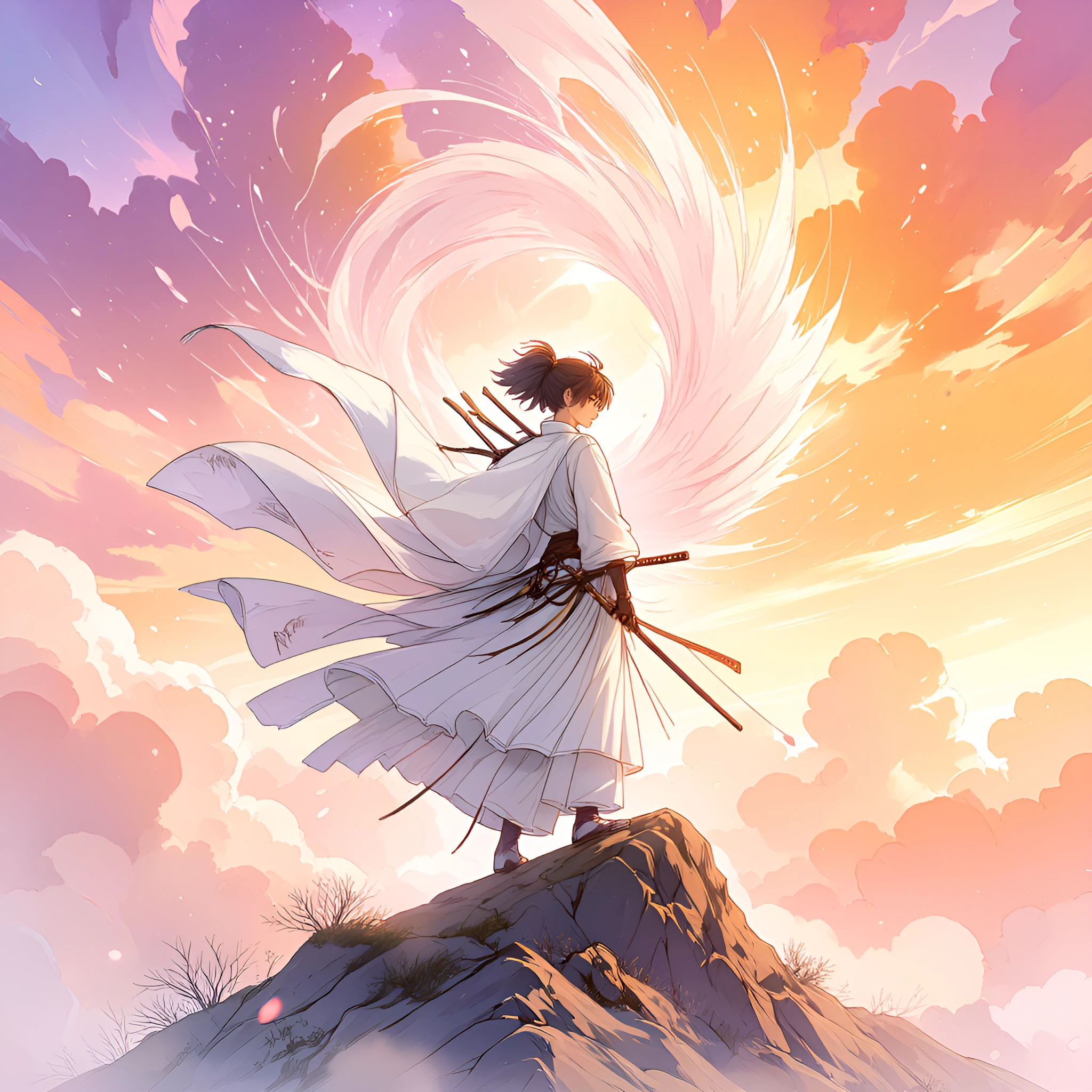 when the main character finally understands their purpose 🌸⛩️