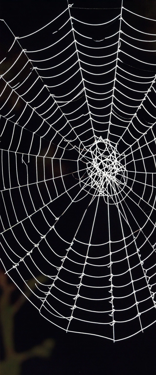 the architect of spiderwebs uses fine strands of silk. White as milk, yet, the beauty is guarded, by the beast. And you are ... a feast...