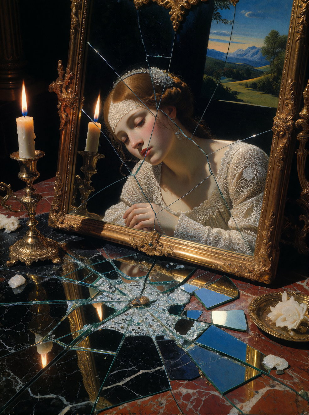 every mirror tells a different story about who's looking bac…