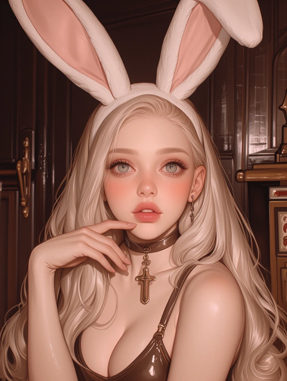 Cute bunny girl.