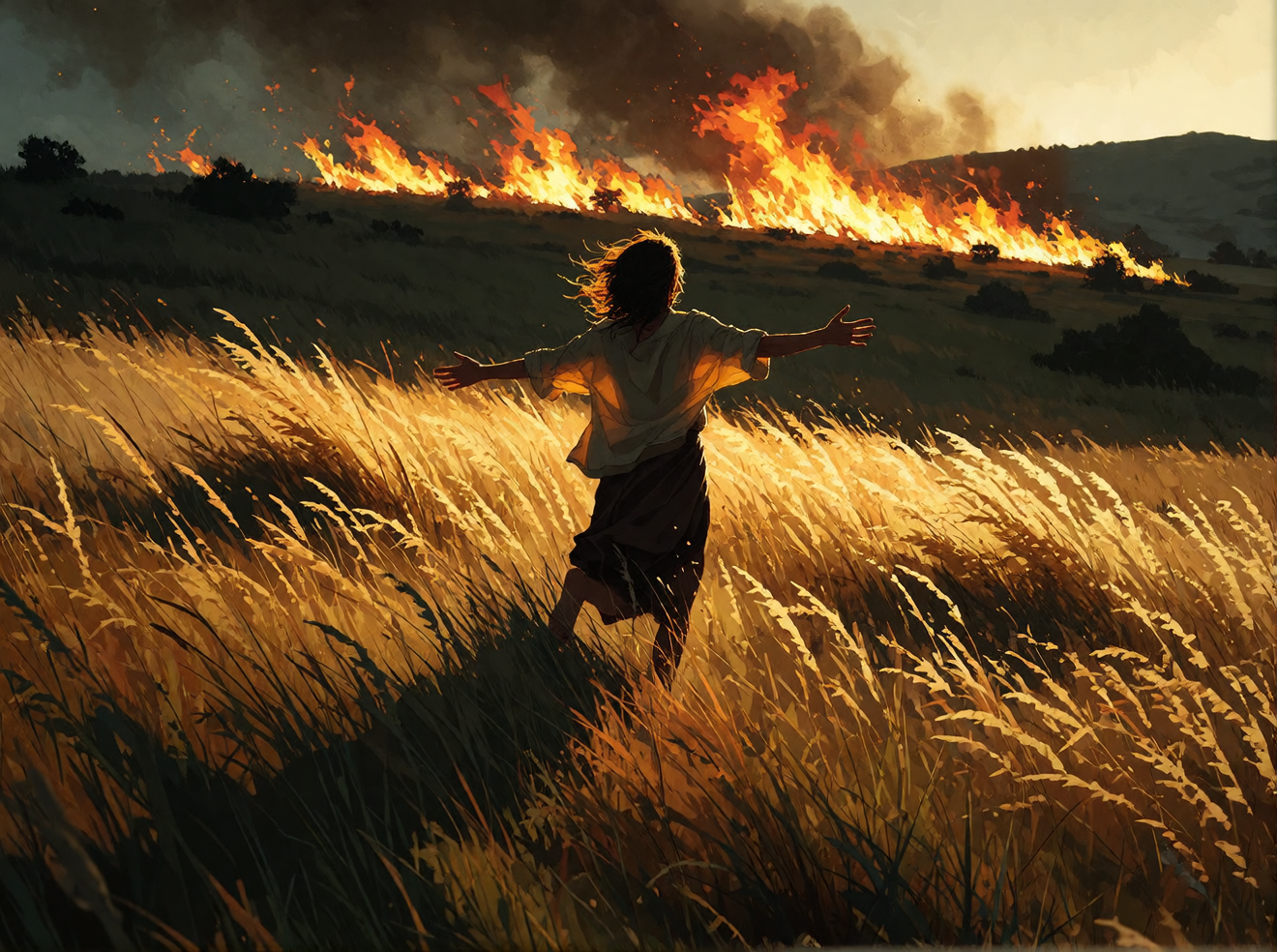 let it burn through you.