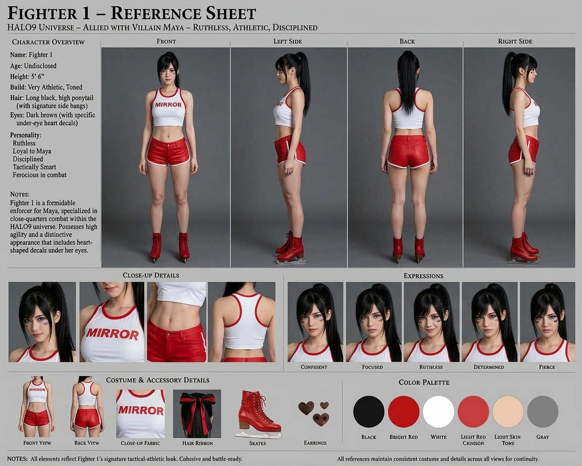 Be descriptive with your characters or else the AI will turn them into ice skaters LOL If the charac…