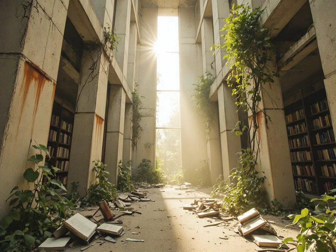 what happens to all the words when no one comes to read them.