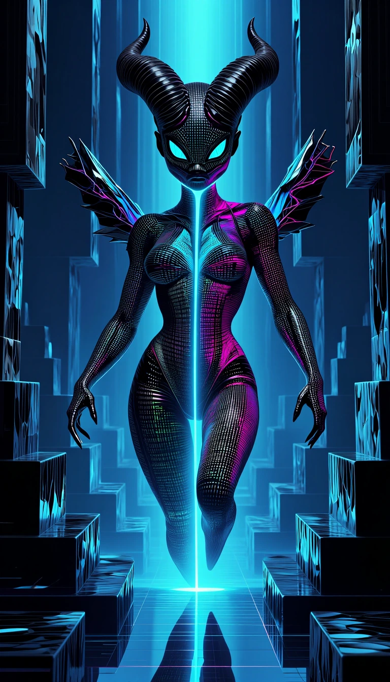 SYSTEM_DIRECTIVE: ACTIVATE_KLING_3.0_OMNI_PHOTOREALISM_V5, OMNI_DEPTH_OVERLOAD_V9] I. CORE_SUBJECT_DEFINITION: A transcendent, apex Demonic Entity, no