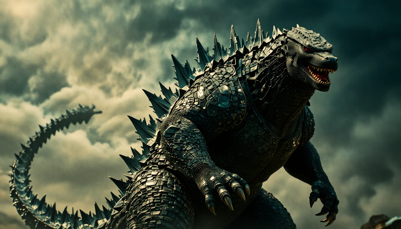 We're going sailing, too bad Godzilla is as well