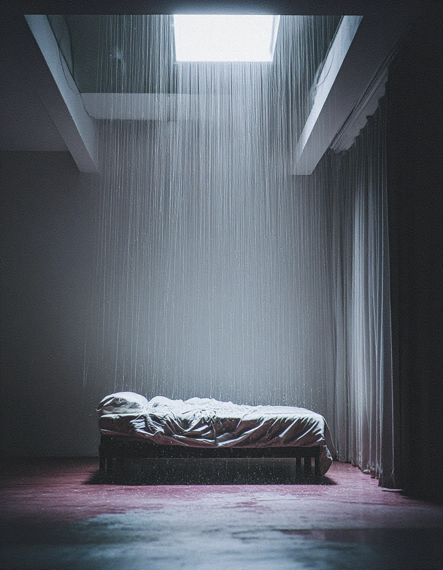 the room remembers something we don't.