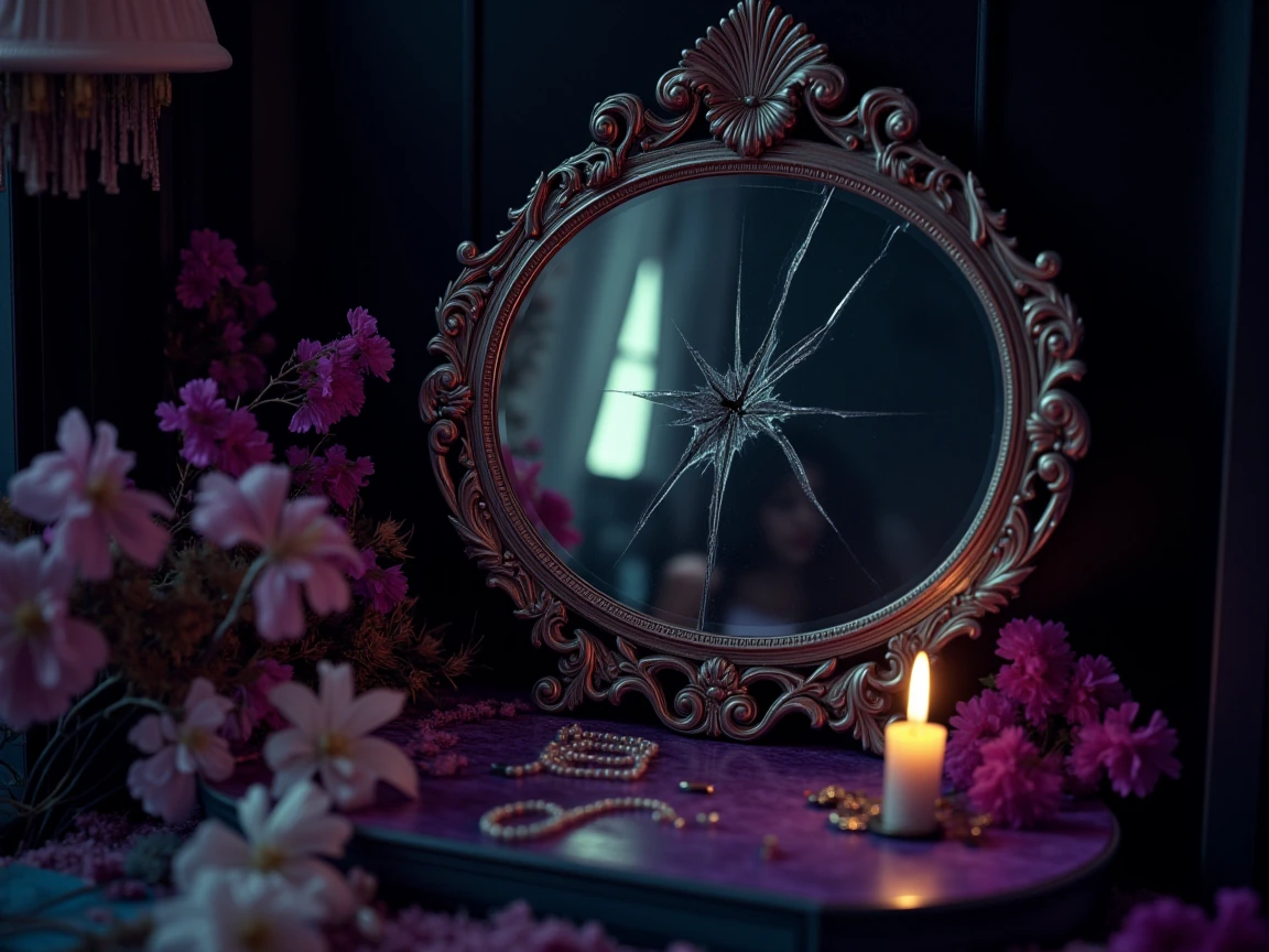 the mirror never lies, but it doesn't tell the whole truth either.