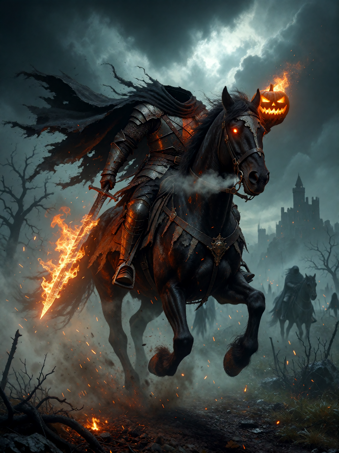 A headless horseman is like a @GuruScorpion without his stinger 😂