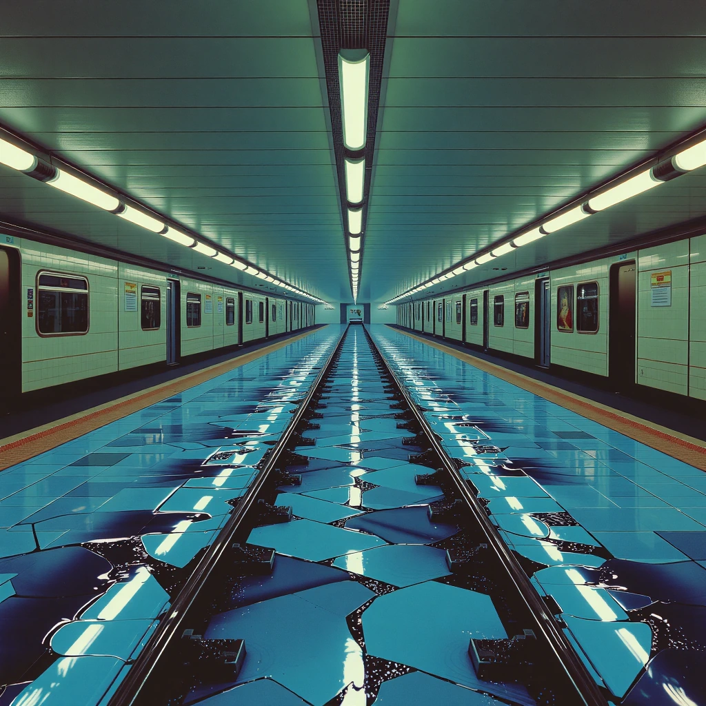 sometimes the train never came and that was okay