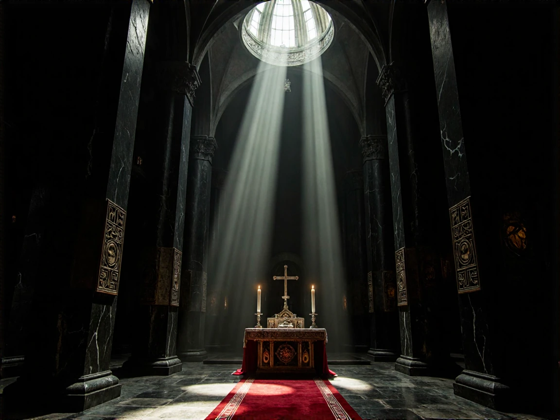 the gods we build in darkness are never the ones we pray to.