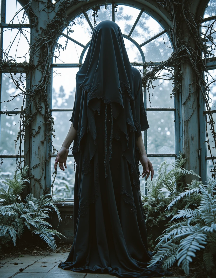 the garden kept waiting.