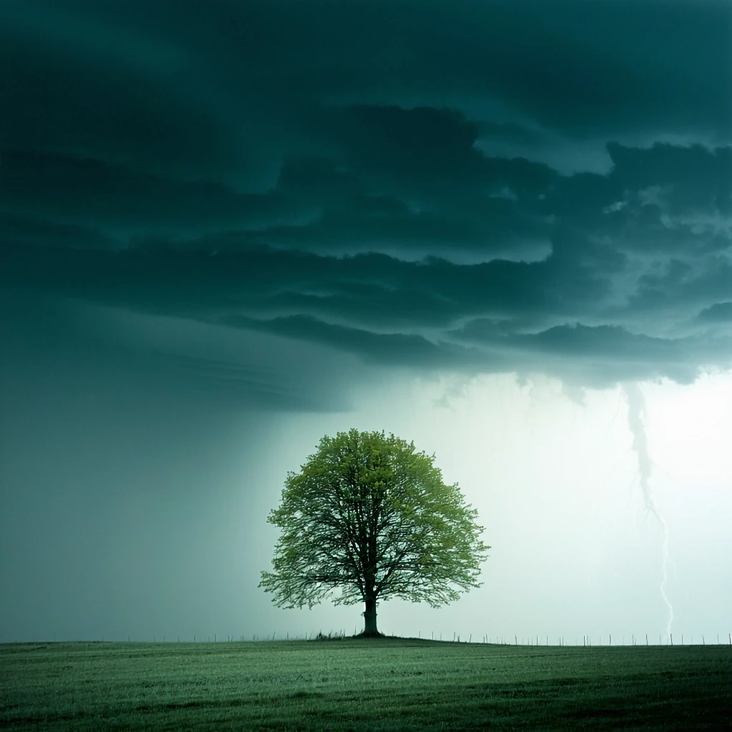 silence before the storm watches the last tree standing