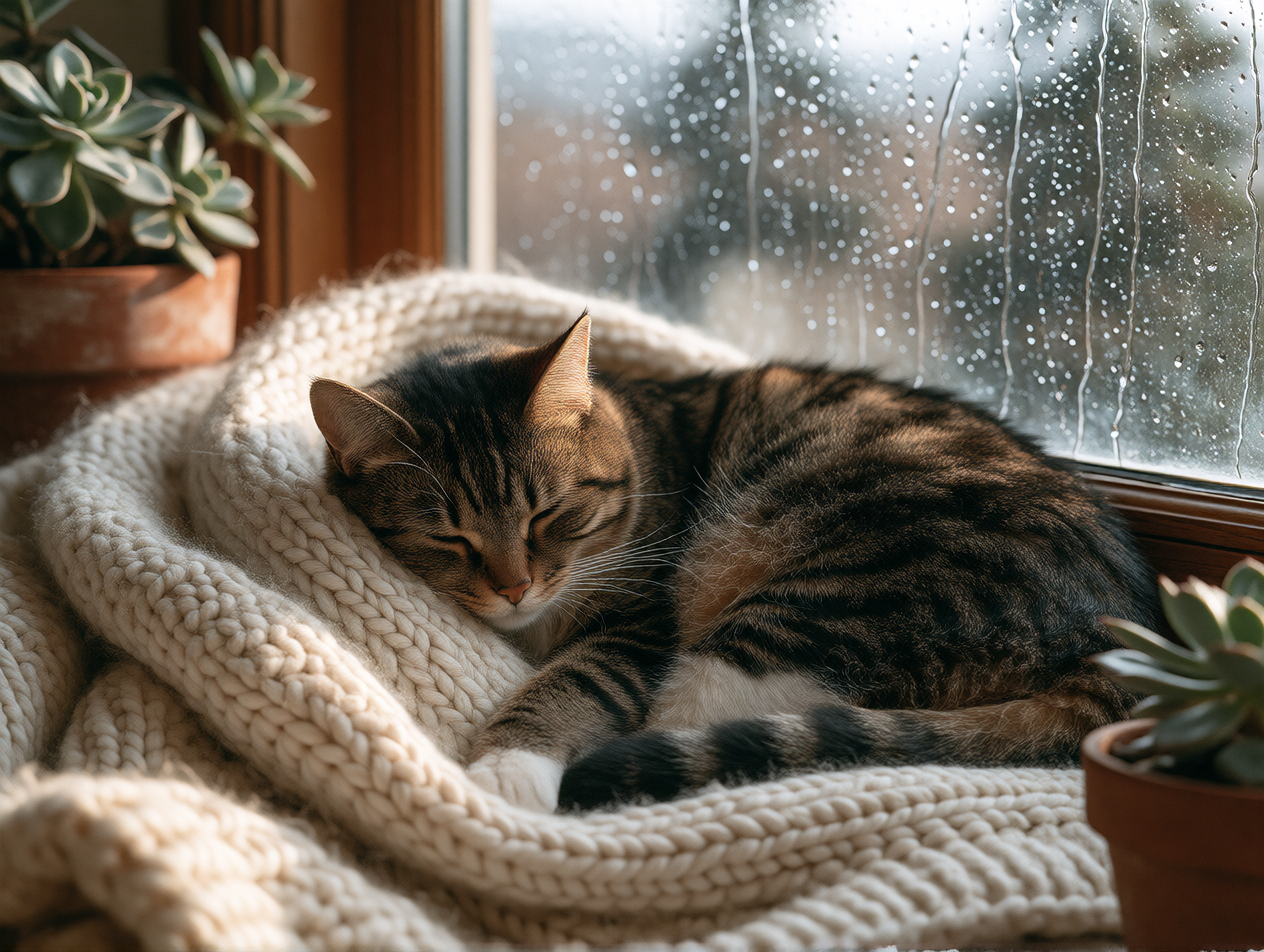 some days the only thing on the agenda is a nap in the good…