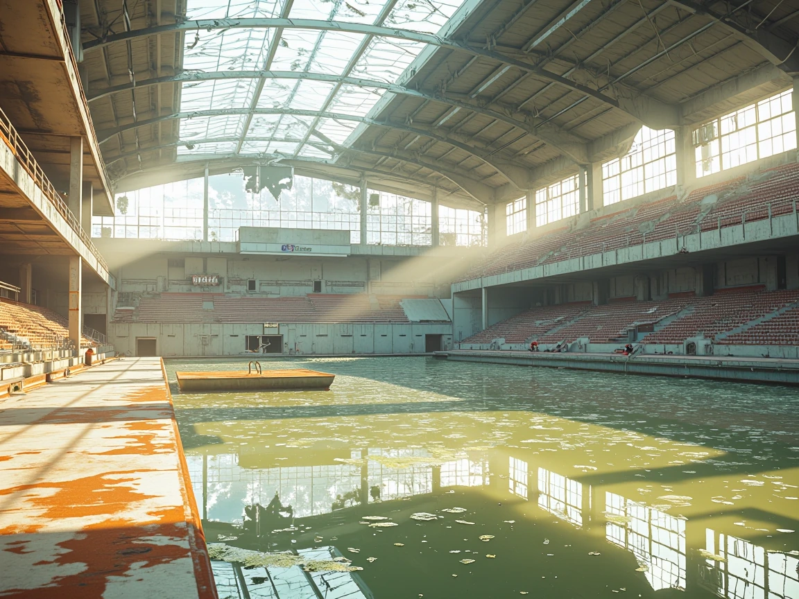 the last person who swam here is probably older than this building now.