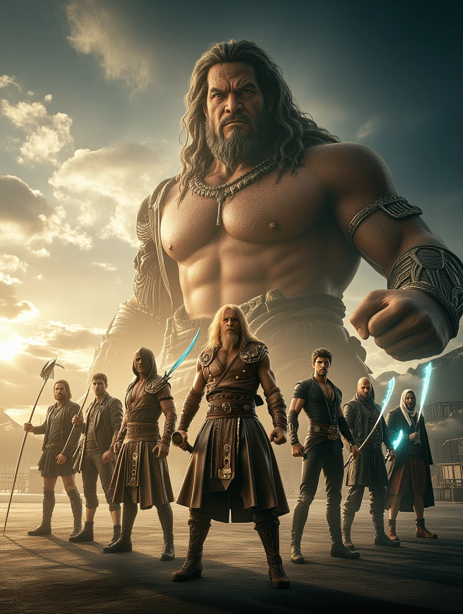 Iron-Fisted Giant and his Six-Bladed Men make a Fighting group best enlisted or avoided...