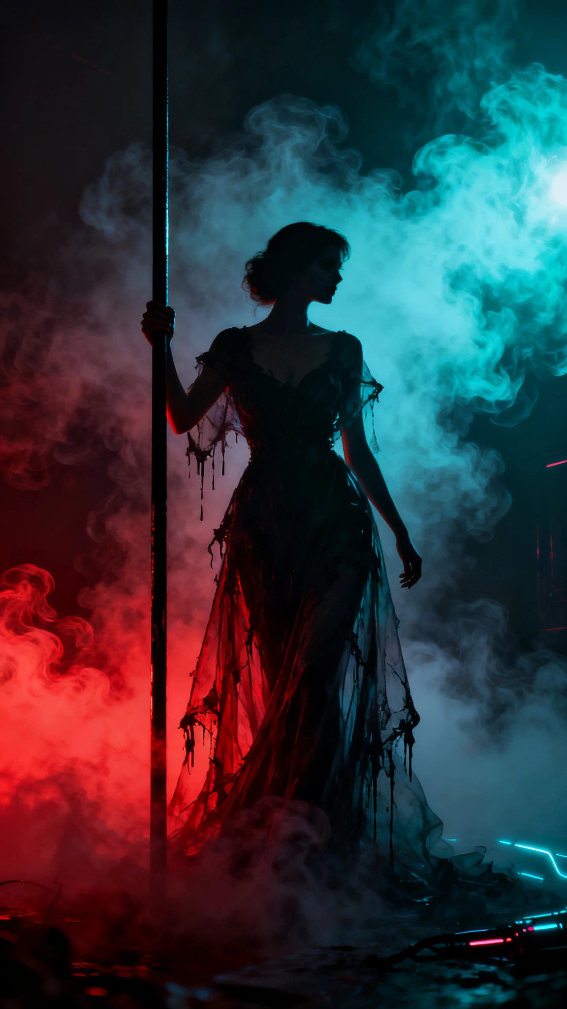 Red for the rage that consumes. Blue for the cold that preserves. And in the centre, the silence of…