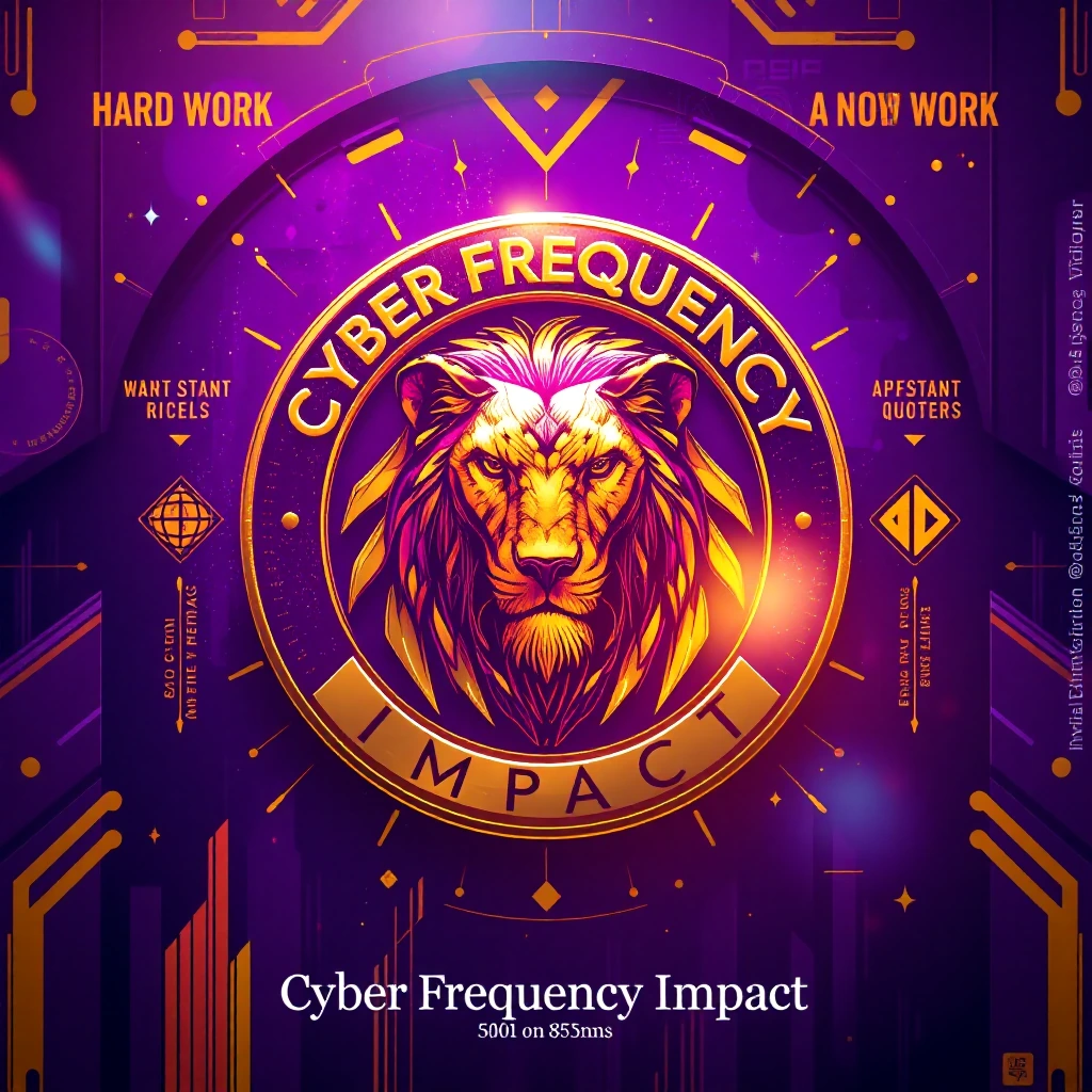 A deep purple background with subtle, motivational hues features a blend of reflective gold and yellow, with hints of warm pink light and a sense of d