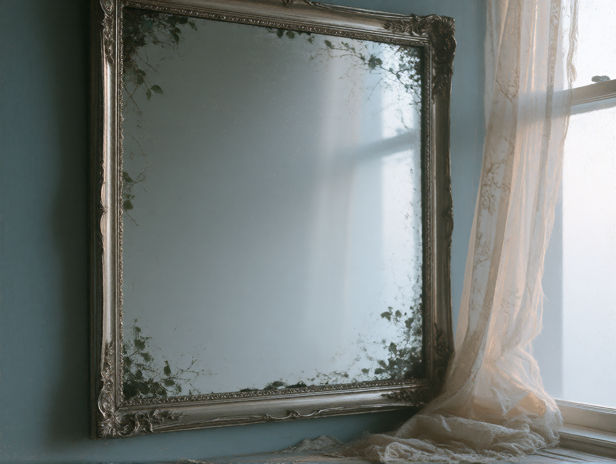 Some mornings you can't quite see yourself.
