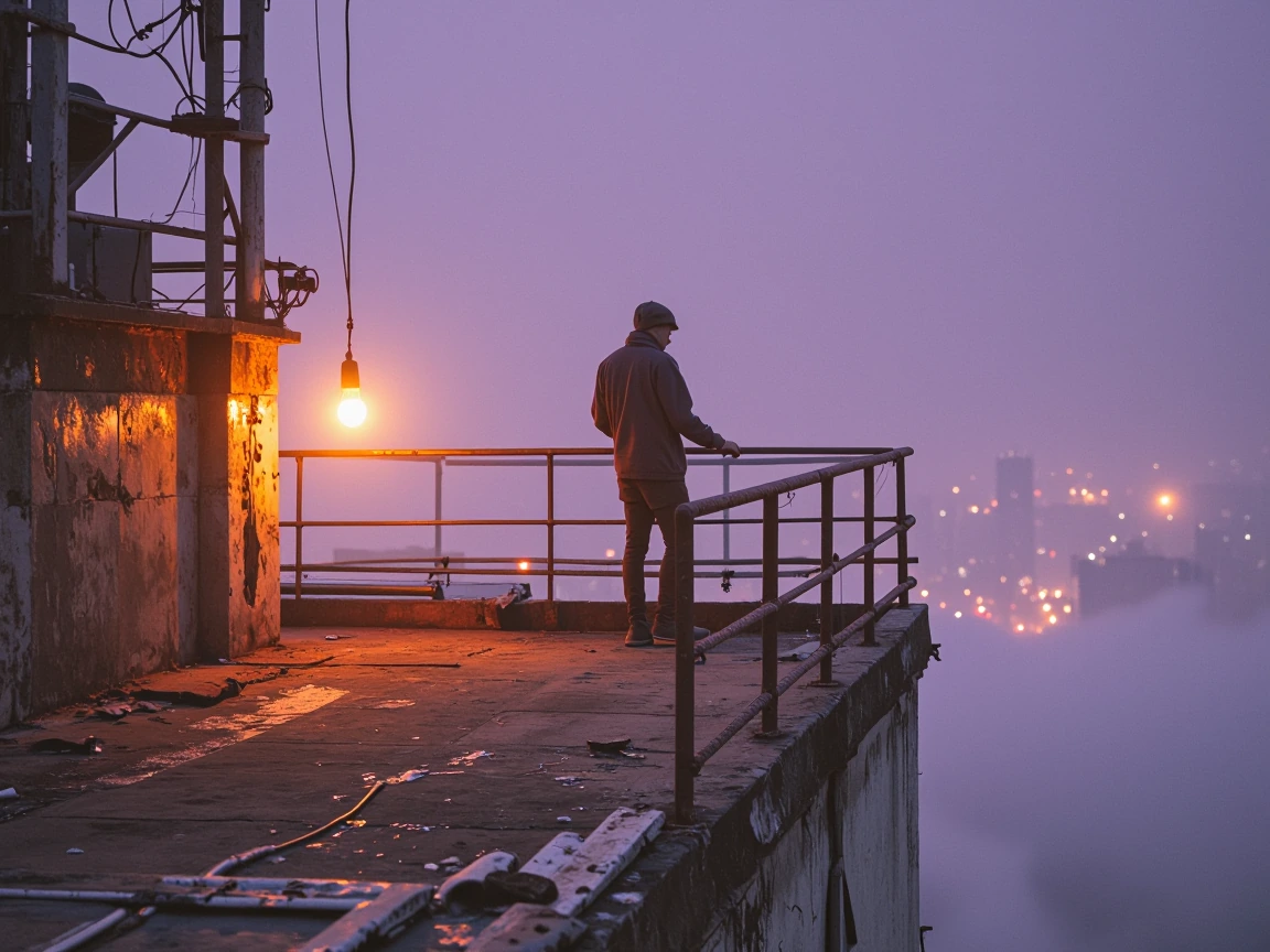 sometimes the best view is the loneliest one.