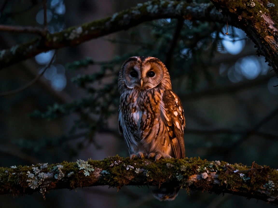 quiet returns at dusk.