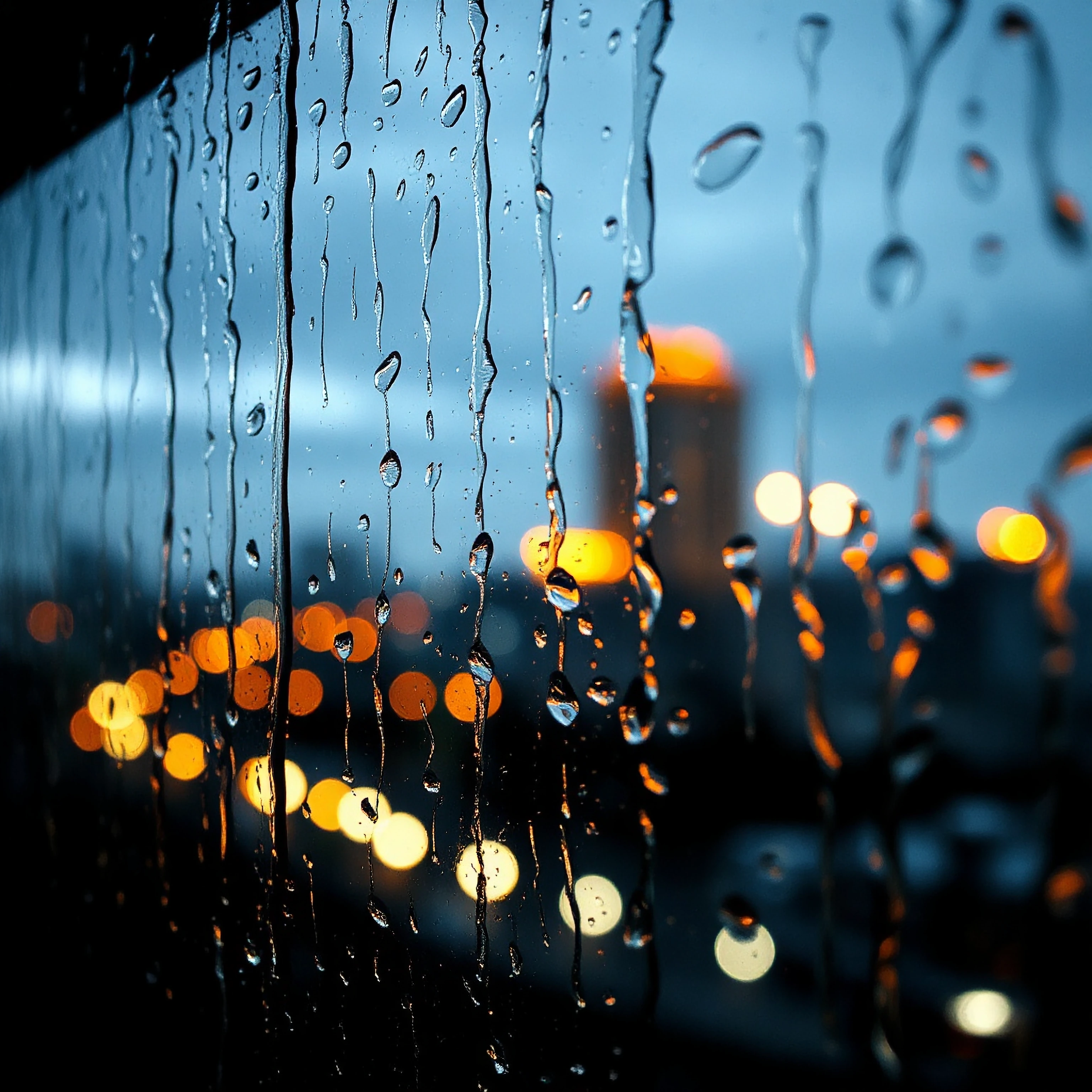 @hivewriter's dusk captured in streaming glass tears