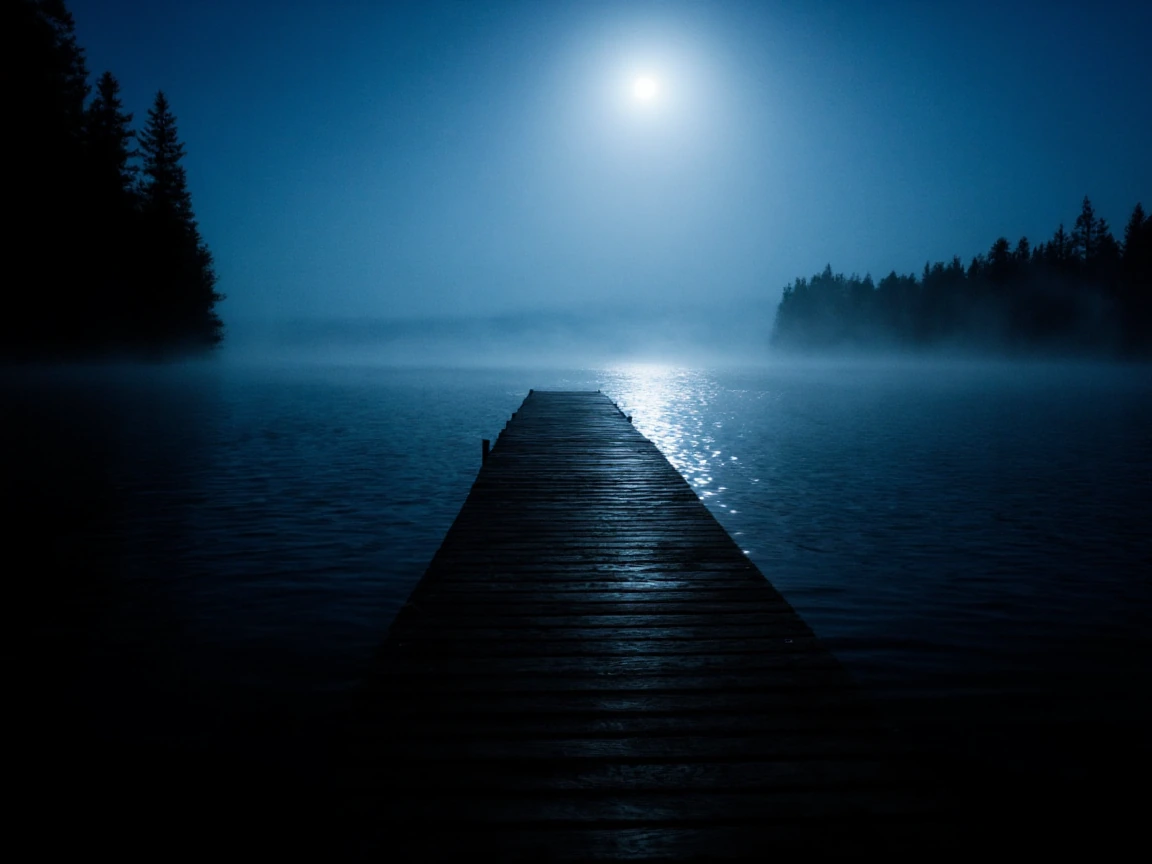 that quiet moment before full dark.