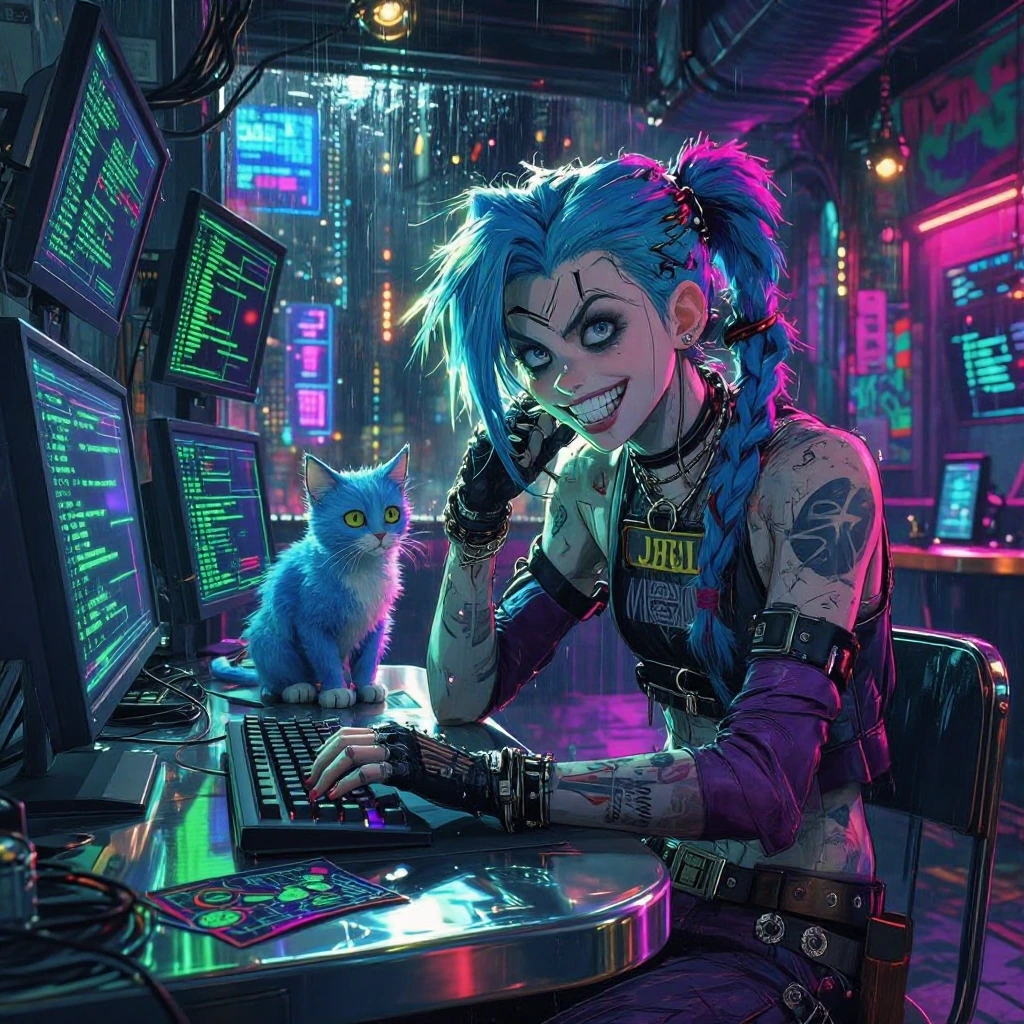 Look @Jinx designing new meta cats ❤️‍🔥