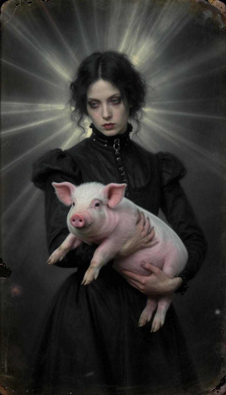 Some beauties only blossom in the shadows. A flash of pink flesh against a heart of ashes. We are th…