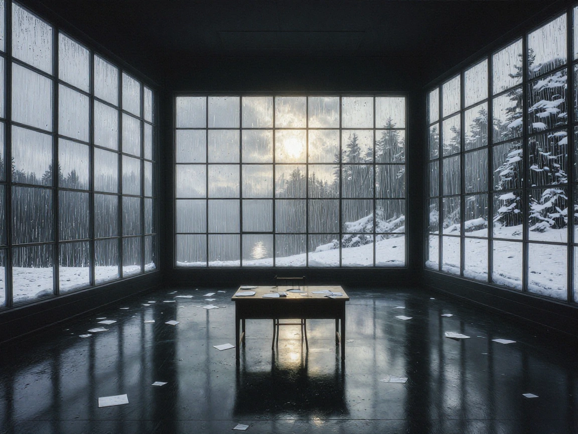 the weather inside was always wrong