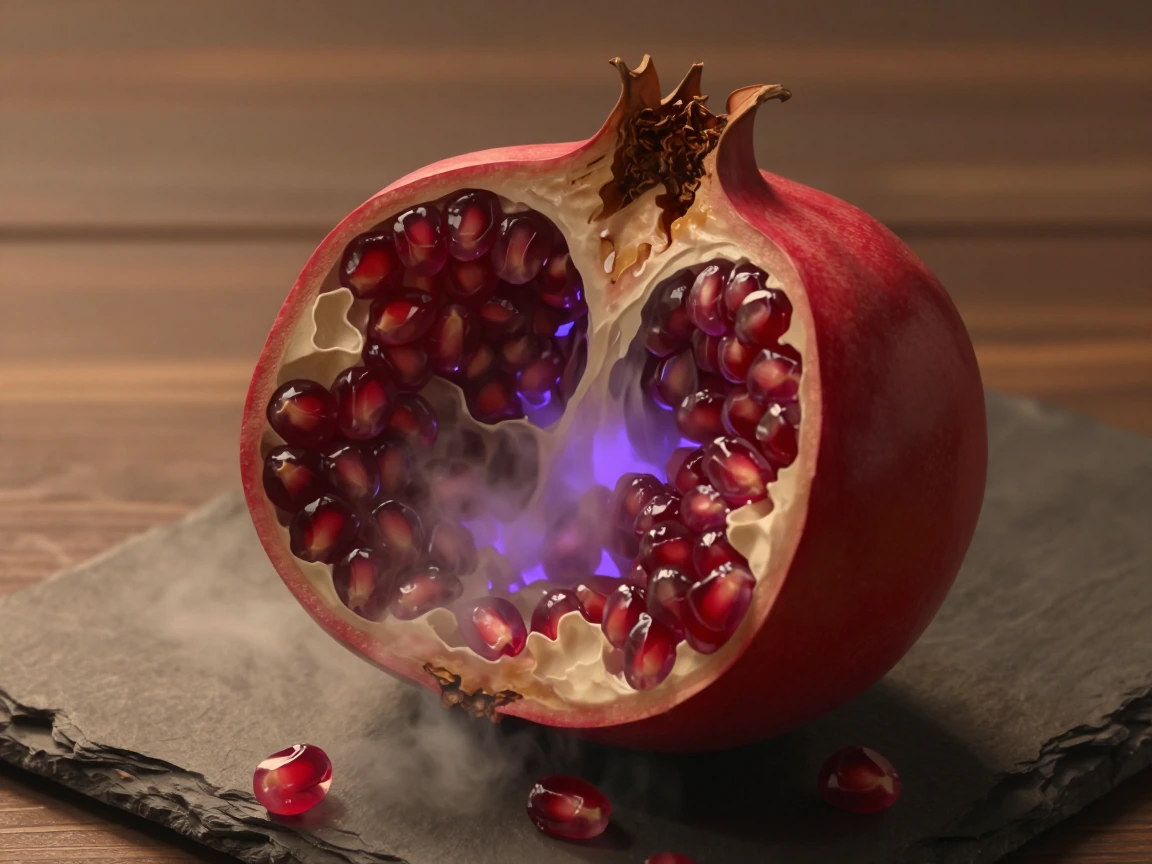 pomegranate night garden (only served after dark)