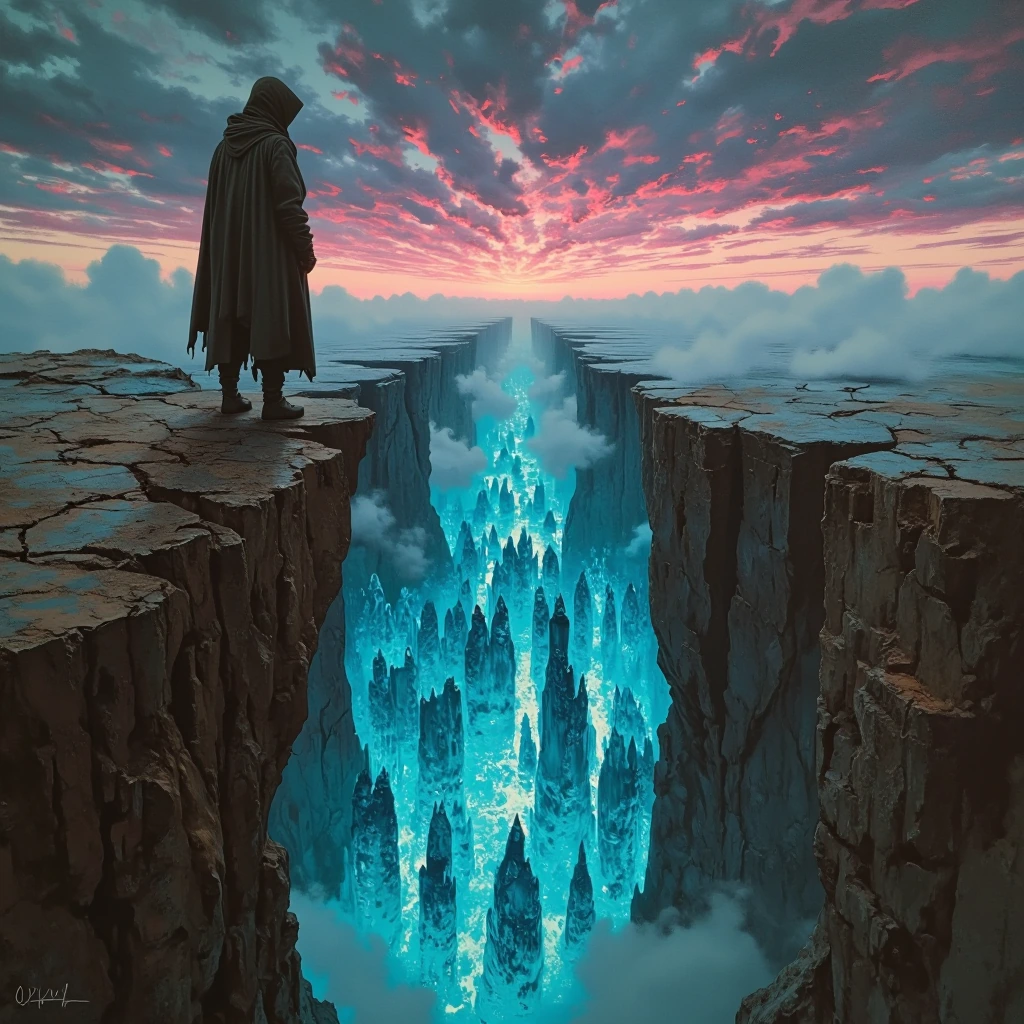 some doors only open when you stop being afraid to fall.