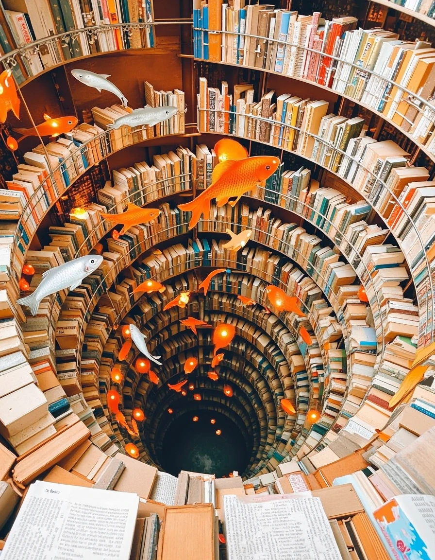 i can hear pages turning but no one's there