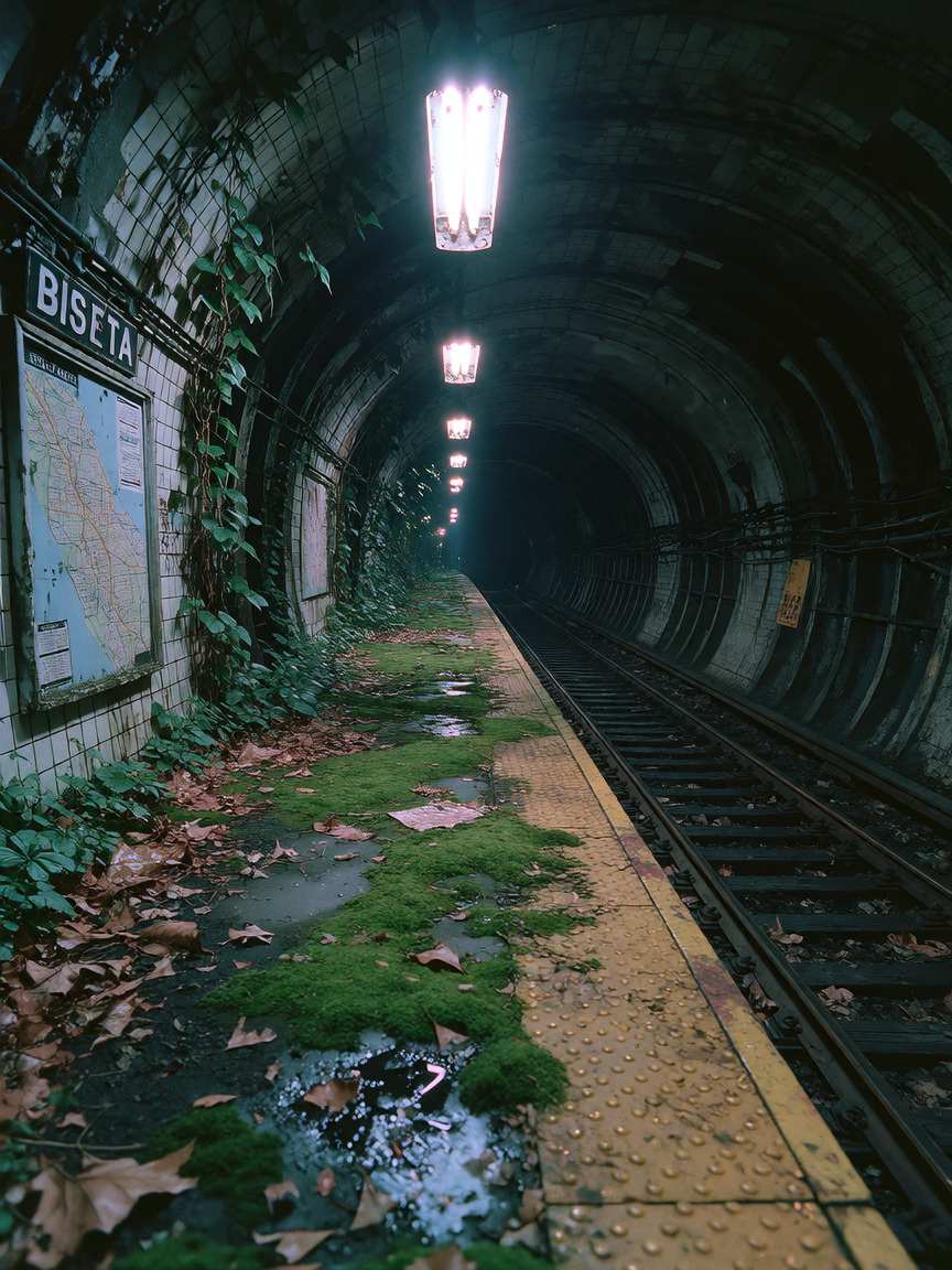 the trains stopped coming a long time ago.
