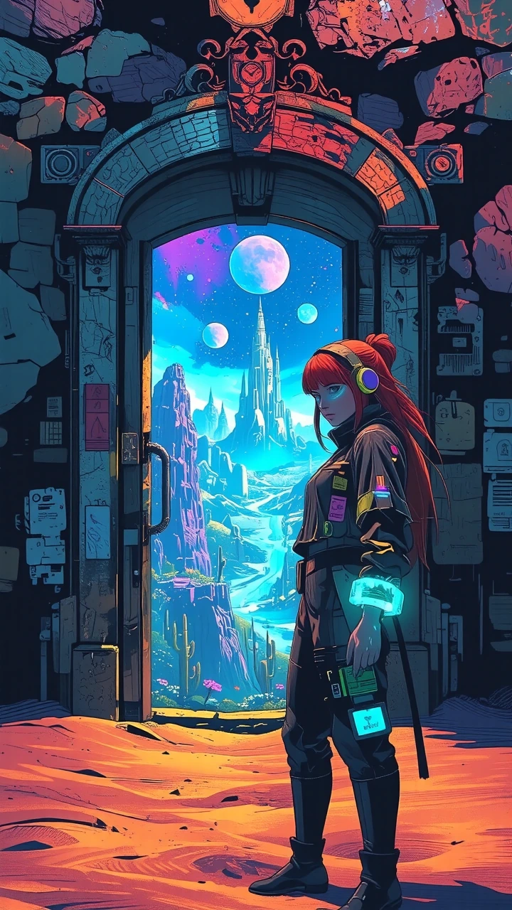 The Door Waiting. #dailyspark